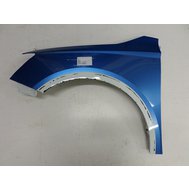 001396 Levý blatník ŠKODA FABIA III 6V0 modrá folie.JPG