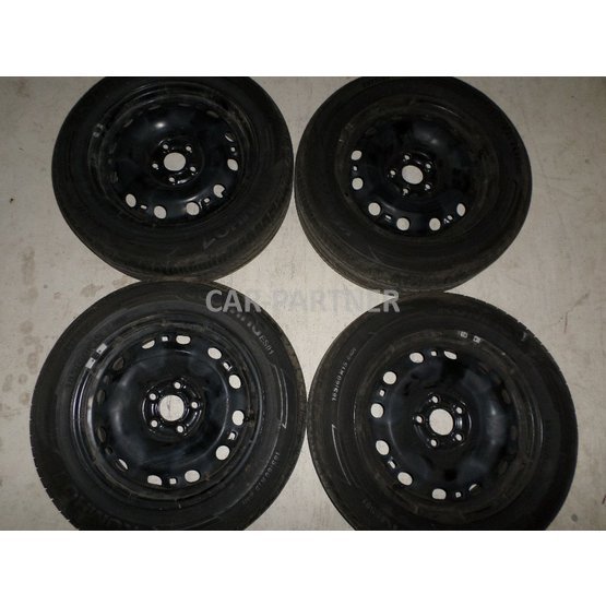 002072 Plechový kola 185 60 R15 Kumho 80% Škoda Fabia III.JPG