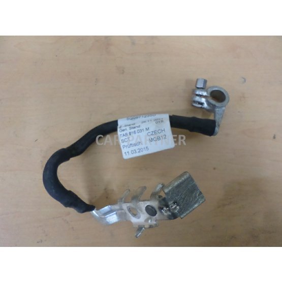 000318 Mínusový kabel k autobaterii VW GOLF VII 5G0 5Q0971235D.JPG